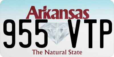 AR license plate 955VTP