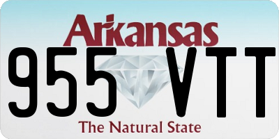 AR license plate 955VTT