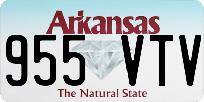 AR license plate 955VTV