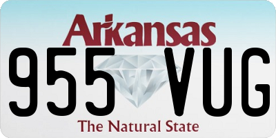 AR license plate 955VUG