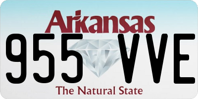 AR license plate 955VVE