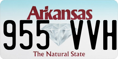 AR license plate 955VVH