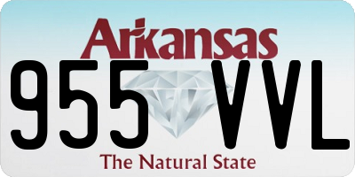 AR license plate 955VVL
