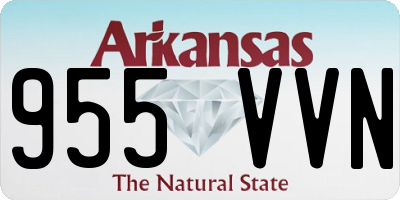 AR license plate 955VVN