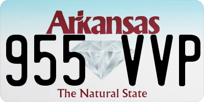 AR license plate 955VVP