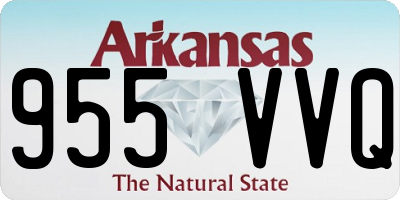 AR license plate 955VVQ