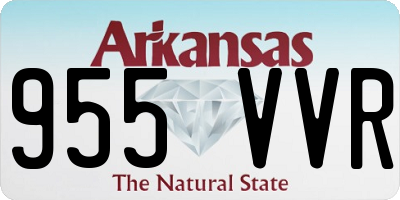 AR license plate 955VVR