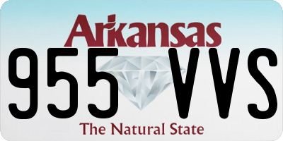 AR license plate 955VVS