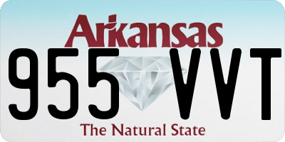 AR license plate 955VVT
