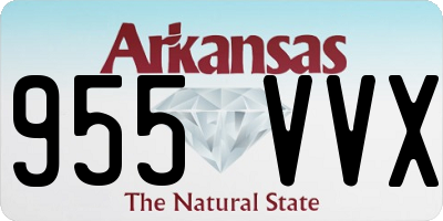 AR license plate 955VVX