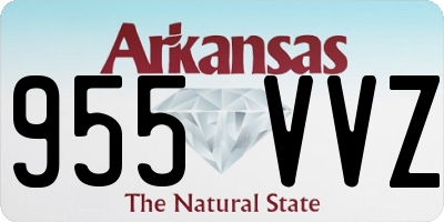 AR license plate 955VVZ