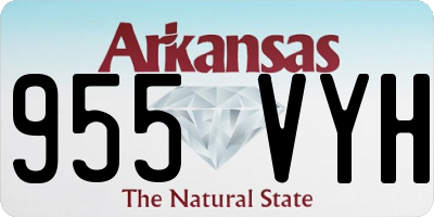AR license plate 955VYH