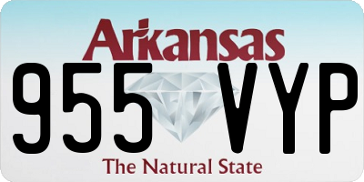 AR license plate 955VYP