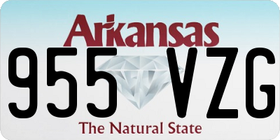 AR license plate 955VZG