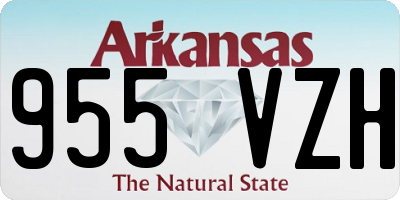 AR license plate 955VZH