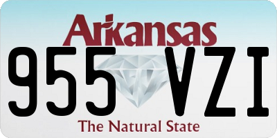 AR license plate 955VZI
