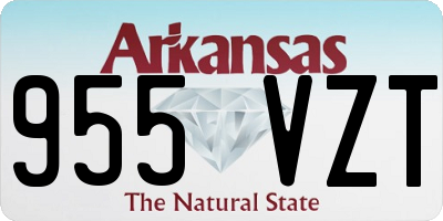 AR license plate 955VZT