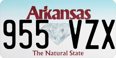AR license plate 955VZX