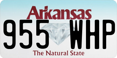 AR license plate 955WHP