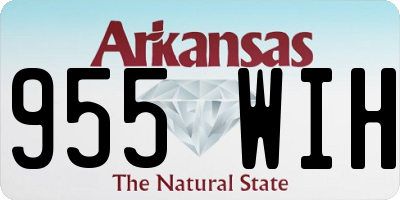 AR license plate 955WIH