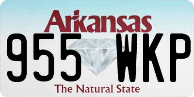 AR license plate 955WKP