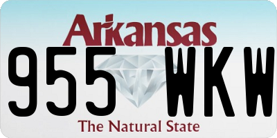 AR license plate 955WKW