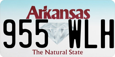 AR license plate 955WLH