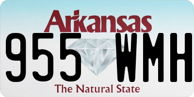 AR license plate 955WMH