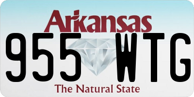 AR license plate 955WTG