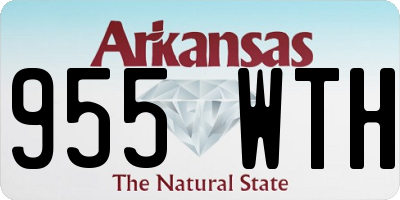AR license plate 955WTH