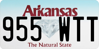 AR license plate 955WTT
