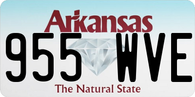 AR license plate 955WVE