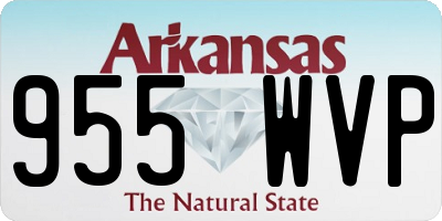 AR license plate 955WVP