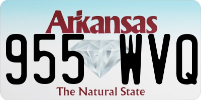 AR license plate 955WVQ