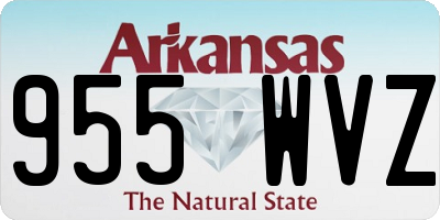 AR license plate 955WVZ