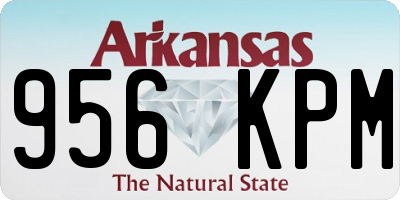 AR license plate 956KPM
