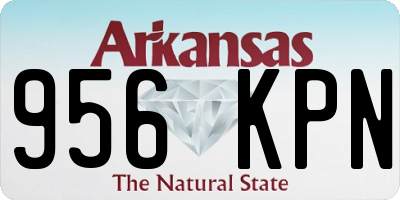 AR license plate 956KPN