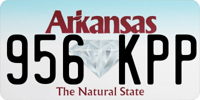 AR license plate 956KPP