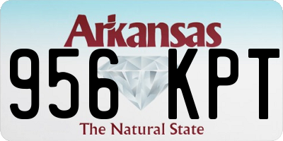 AR license plate 956KPT