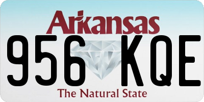 AR license plate 956KQE