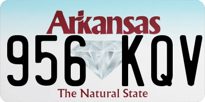 AR license plate 956KQV