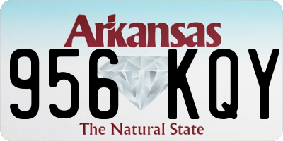 AR license plate 956KQY