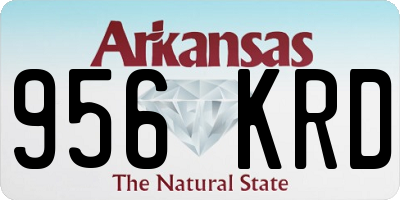 AR license plate 956KRD