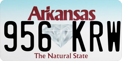 AR license plate 956KRW