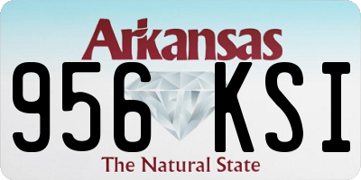 AR license plate 956KSI