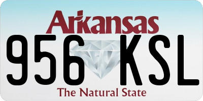 AR license plate 956KSL