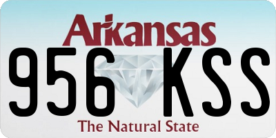AR license plate 956KSS