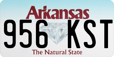 AR license plate 956KST