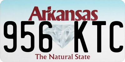 AR license plate 956KTC