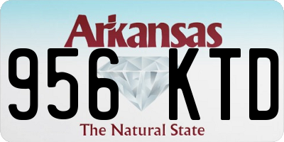 AR license plate 956KTD